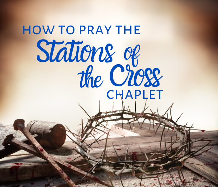 How to Pray the Stations of the Cross Chaplet - Morning Glory Beads