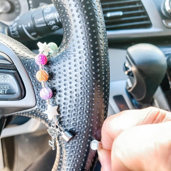 Guadalupe Stars Steering Wheel Decade Rosary - Image 2